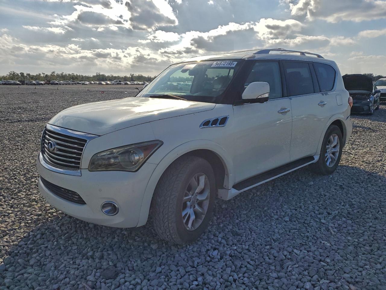 2012 INFINITI QX56 — REAR END damage — photo 1