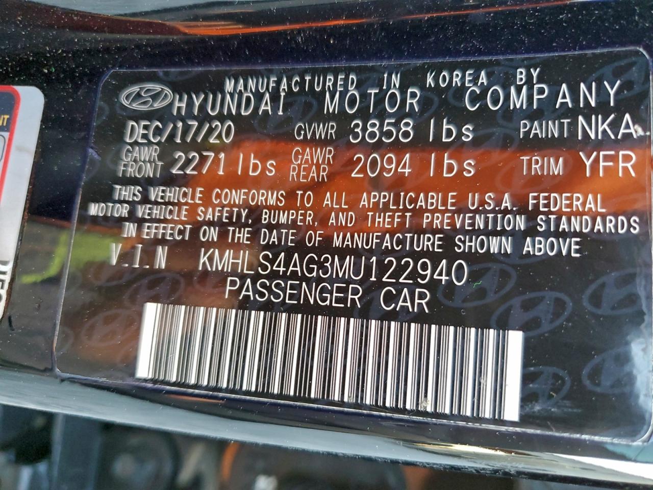 2021 HYUNDAI ELANTRA SEL photo 25