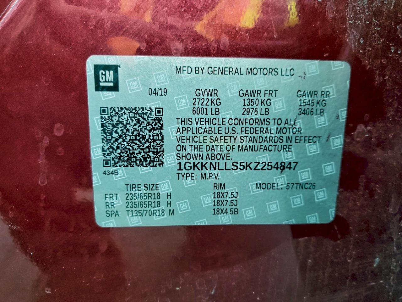 2019 GMC ACADIA SLE photo 25