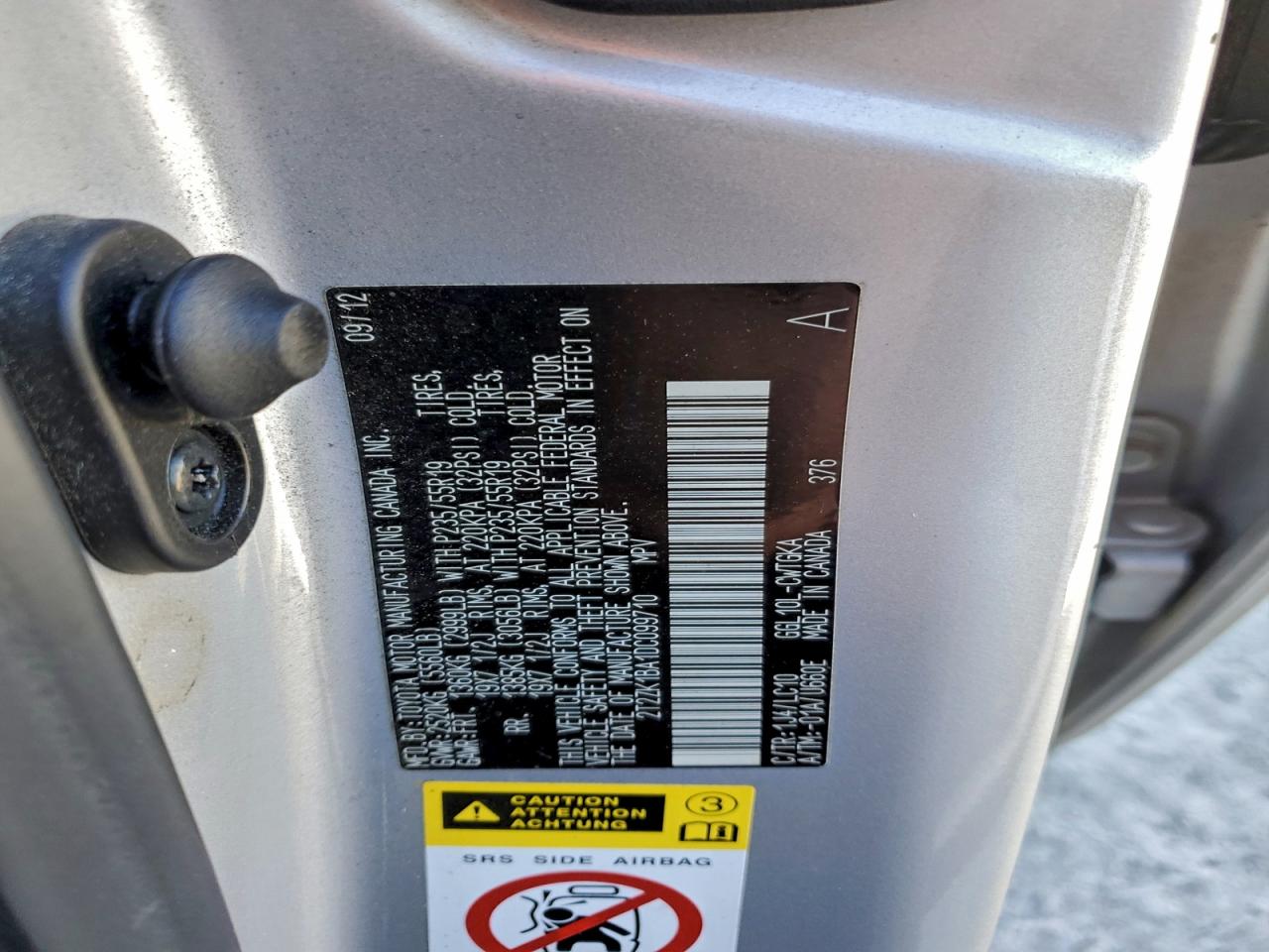 2013 LEXUS RX 350 photo 13