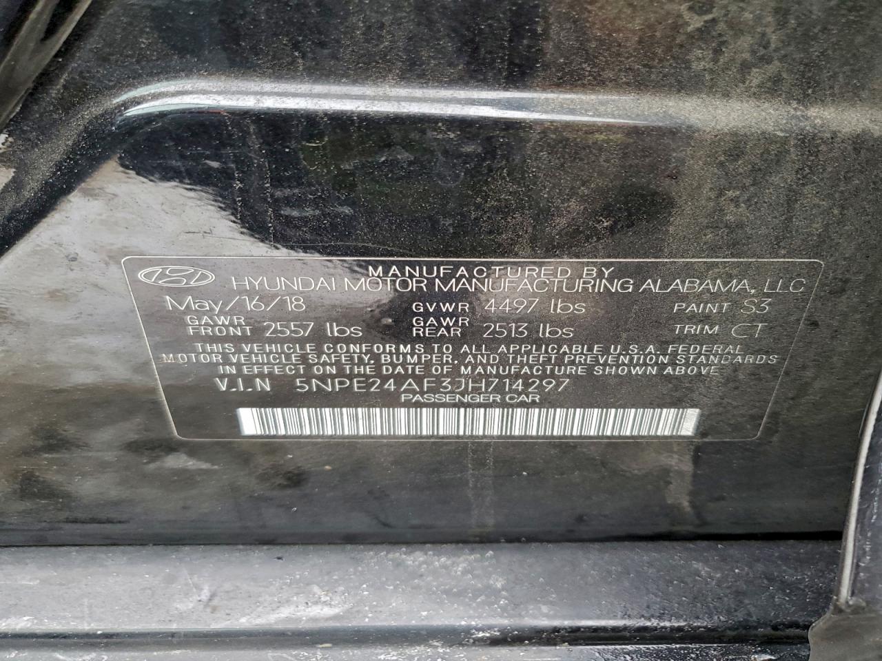 2018 HYUNDAI SONATA SE photo 12