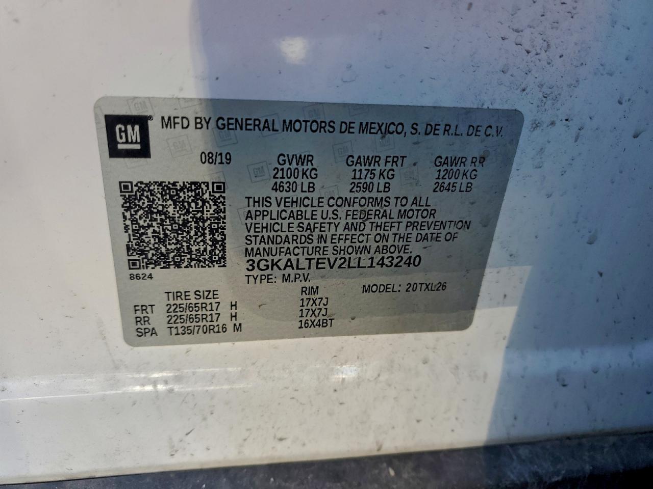 2020 GMC TERRAIN SLE photo 23