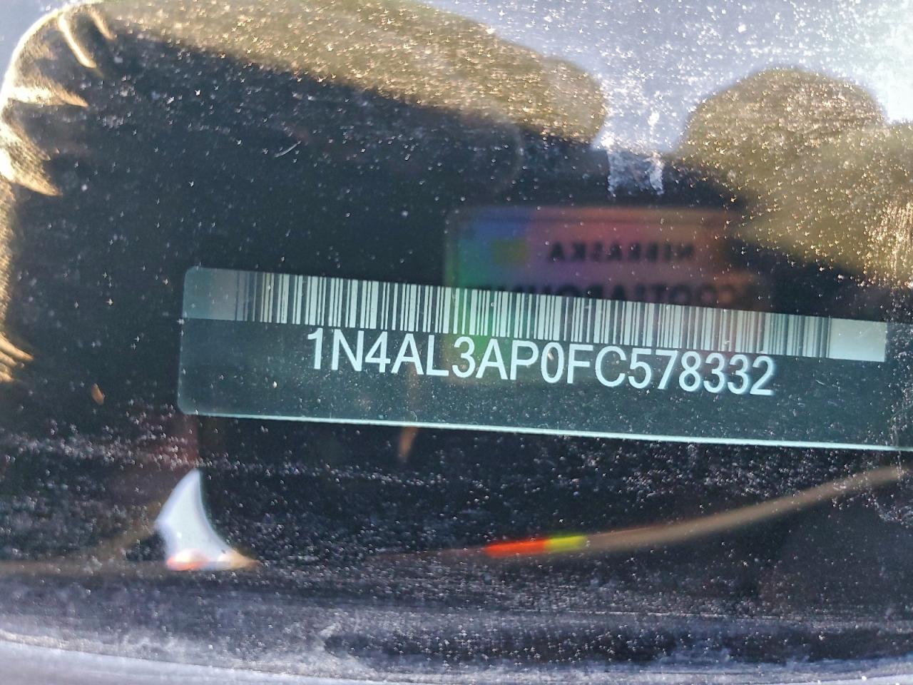 2015 NISSAN ALTIMA 2.5 photo 13