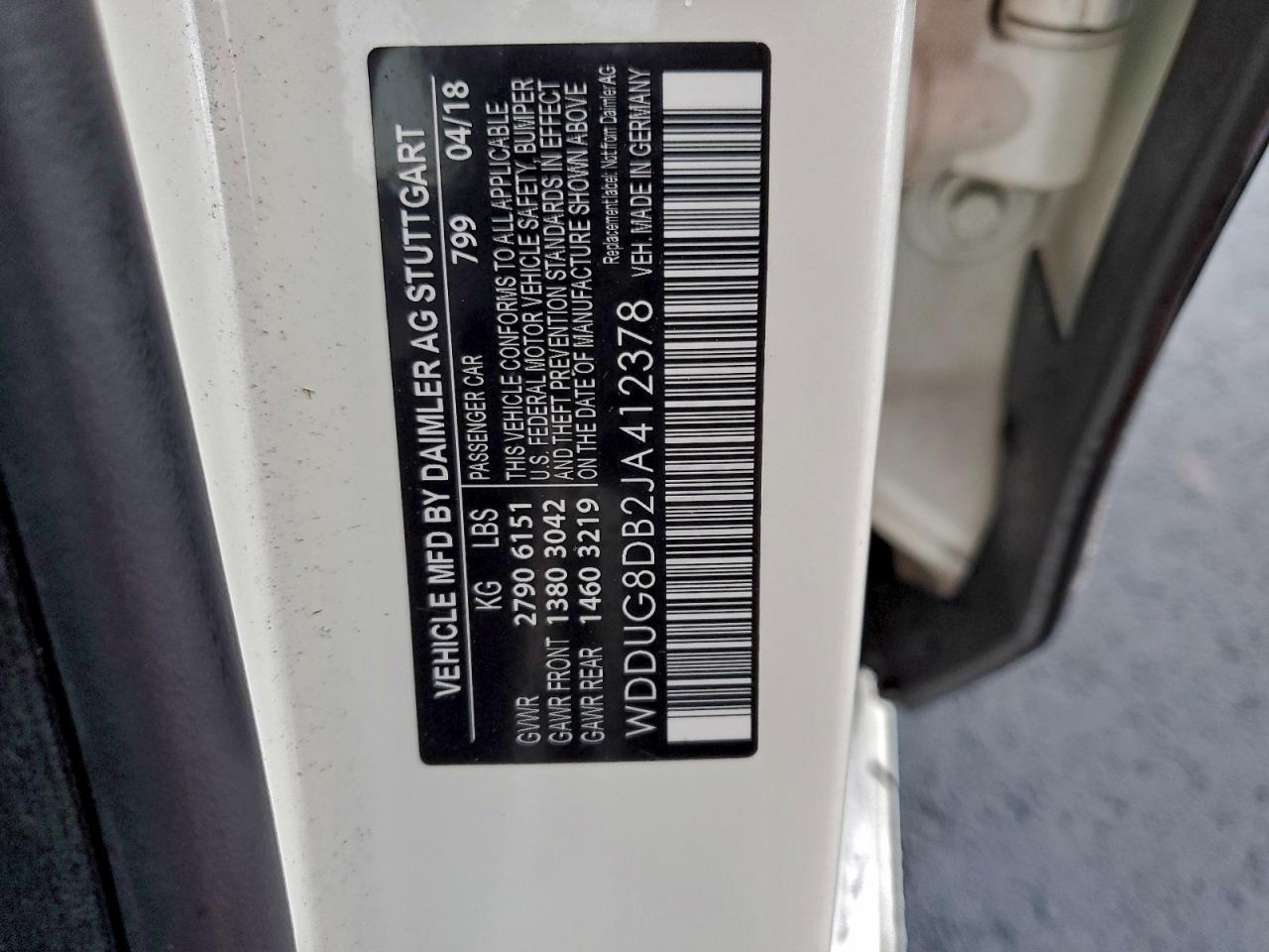 2018 MERCEDES-BENZ S 560 photo 13
