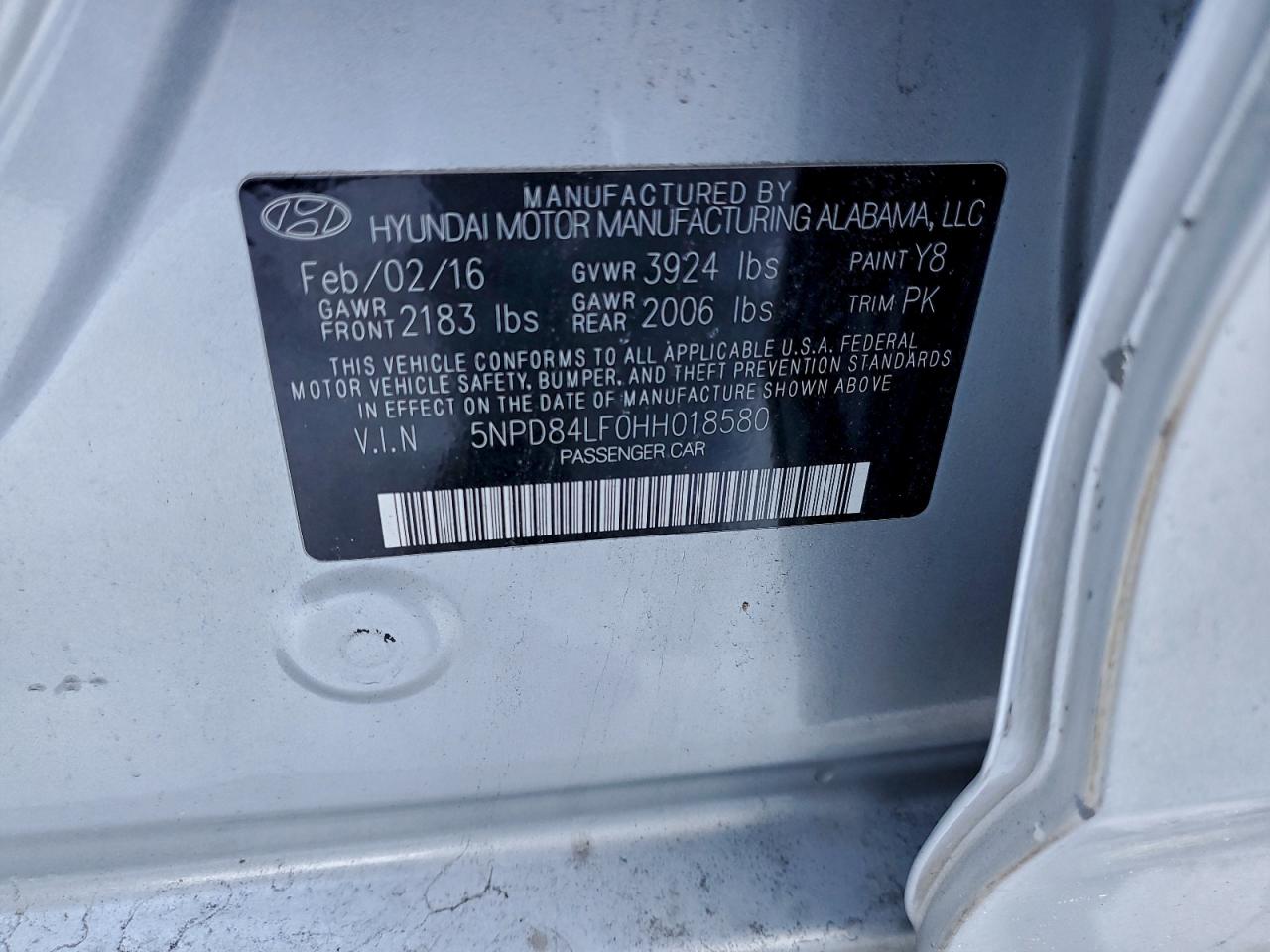 2017 HYUNDAI ELANTRA SE photo 23