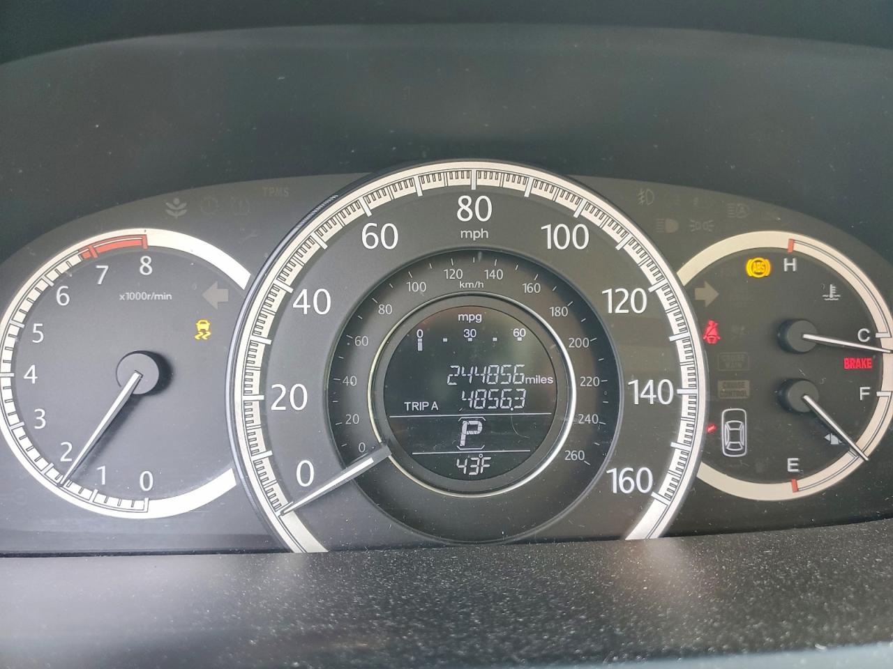 2013 HONDA ACCORD LX photo 9