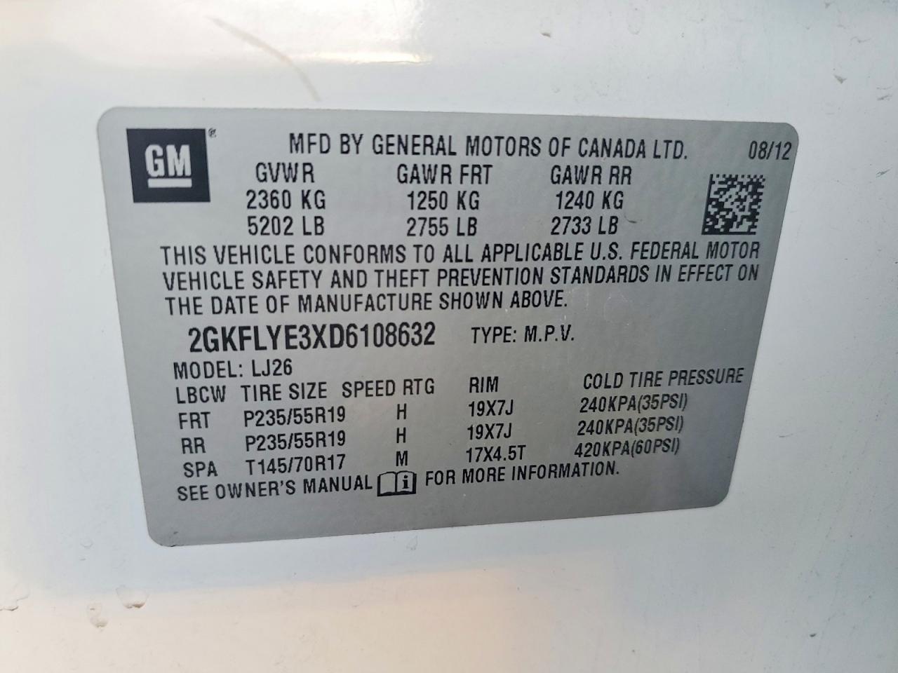 2013 GMC TERRAIN DENALI photo 14