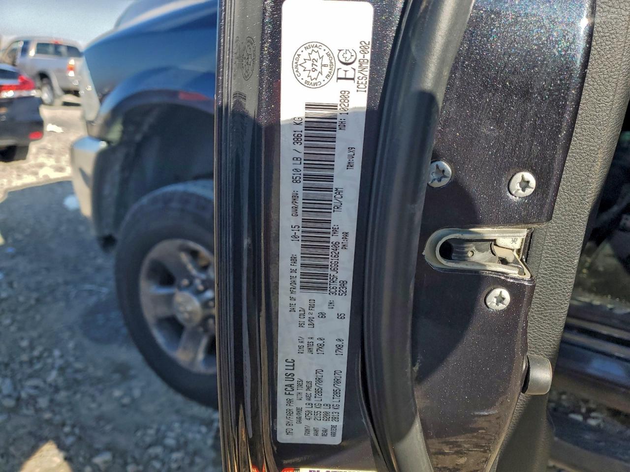 2016 RAM 2500 LARAMIE photo 12