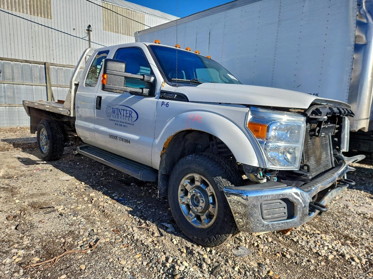 2014 FORD F350 SUPER DUTY FLATBED TRUCK photo 7
