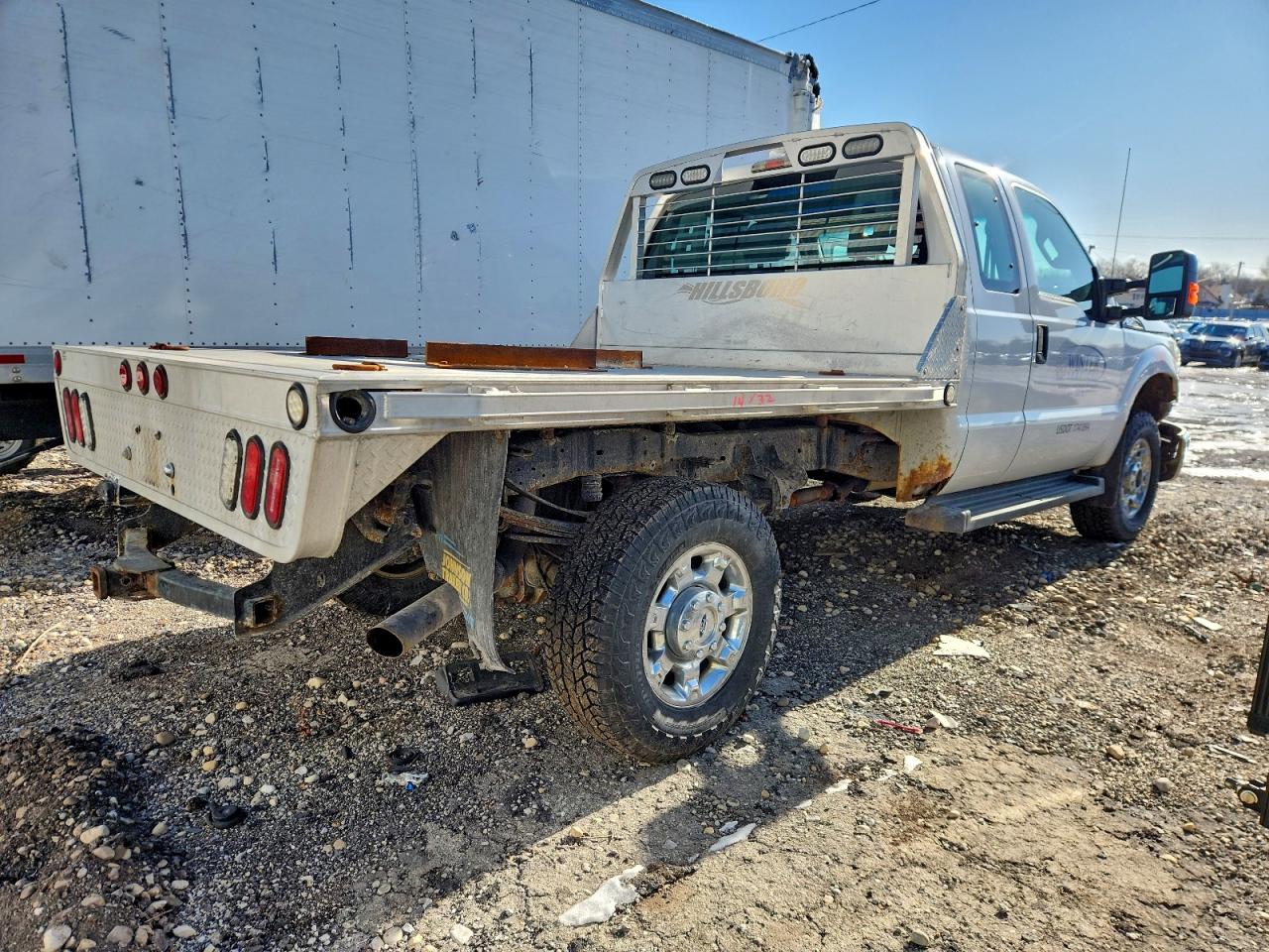 2014 FORD F350 SUPER DUTY FLATBED TRUCK photo 5