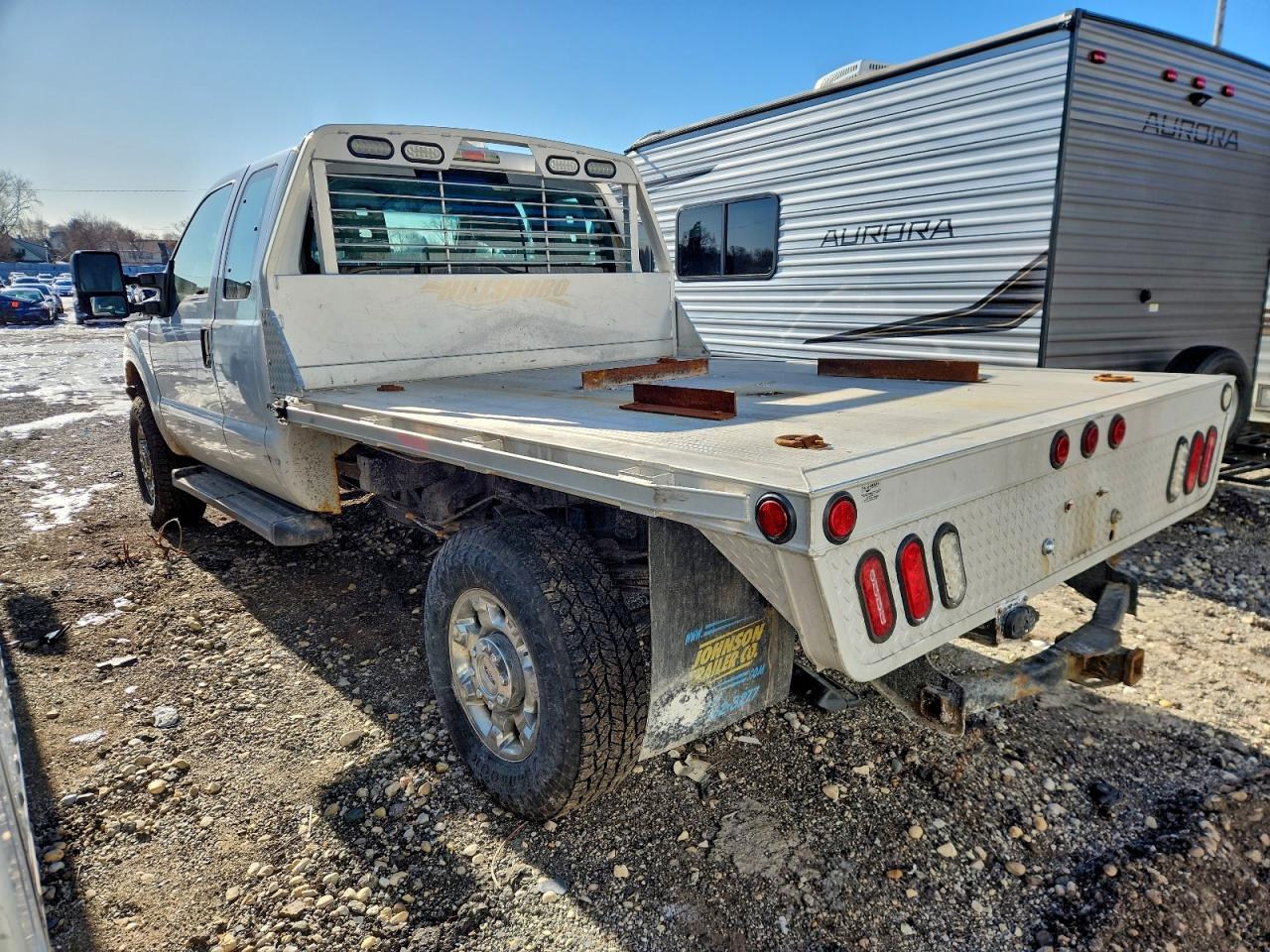 2014 FORD F350 SUPER DUTY FLATBED TRUCK photo 3
