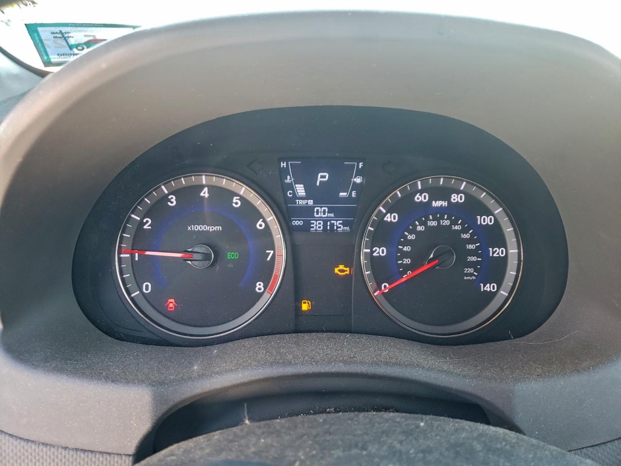2012 HYUNDAI ACCENT GLS photo 9