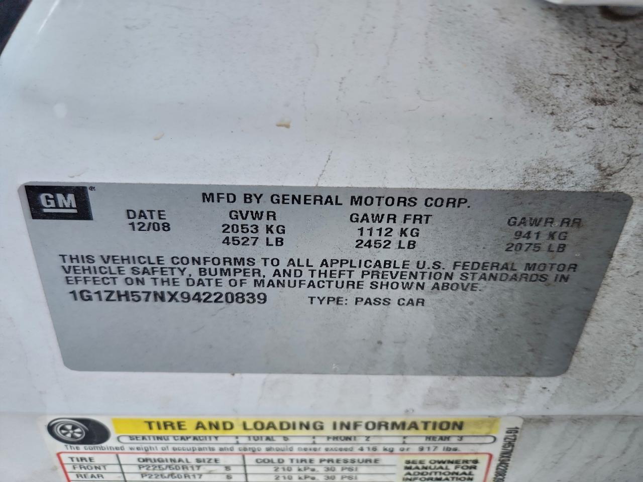 2009 CHEVROLET MALIBU 1LT photo 23