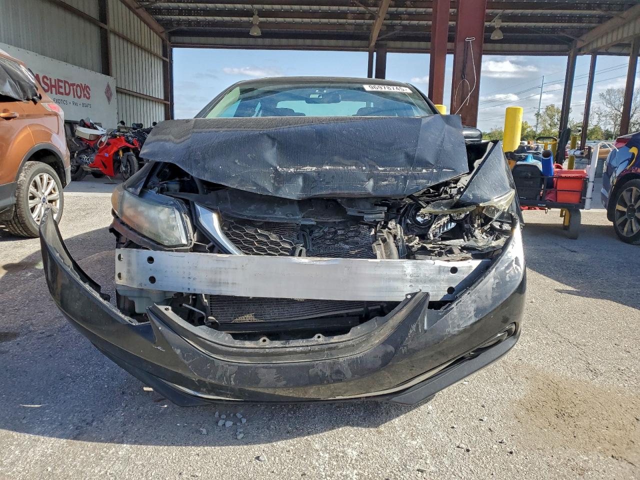 2015 HONDA CIVIC EXL photo 9