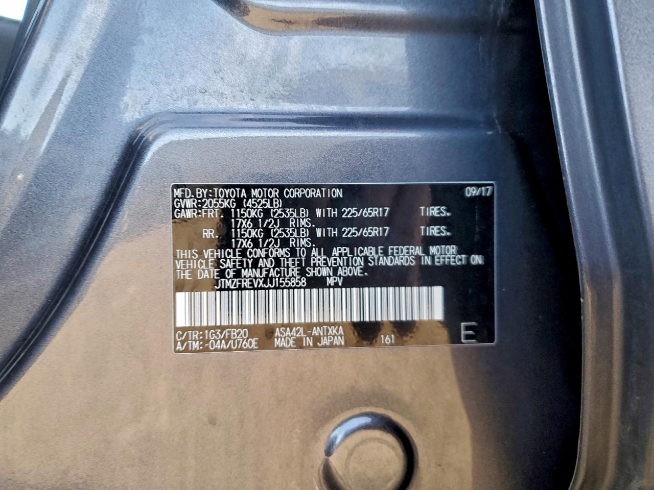 2018 TOYOTA RAV4 LE photo 25