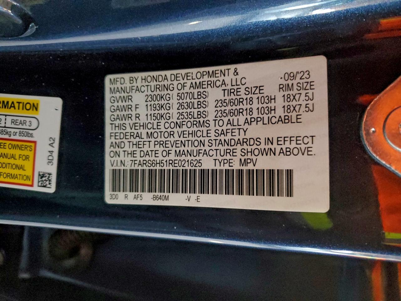2024 HONDA CR-V SPORT photo 13
