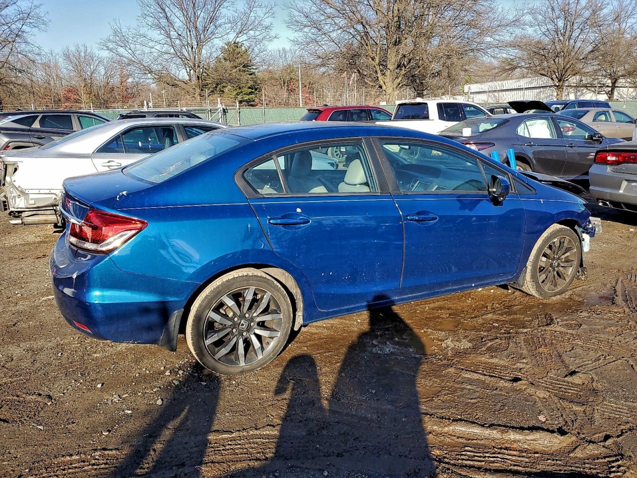 2014 HONDA CIVIC EXL photo 5