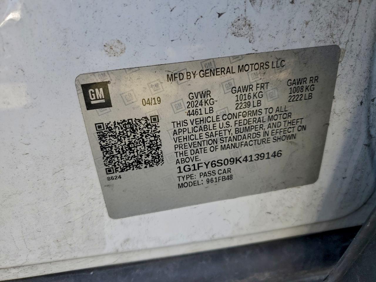 2019 CHEVROLET BOLT EV LT photo 34