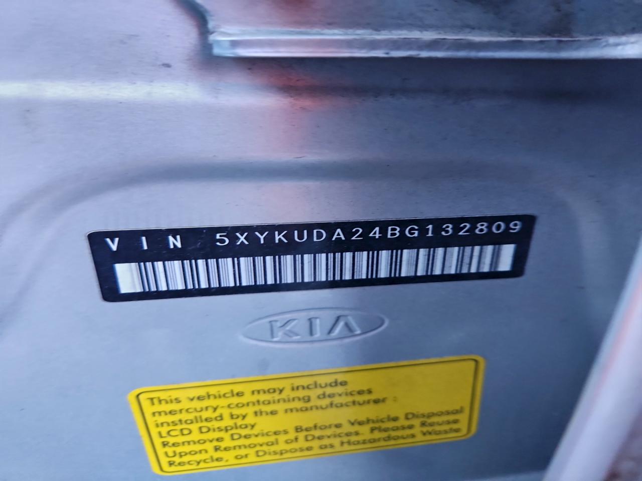 2011 KIA SORENTO EX photo 13