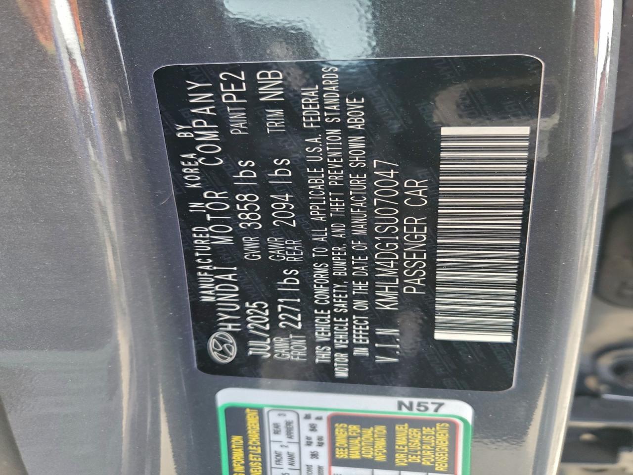 2025 HYUNDAI ELANTRA SEL SPORT photo 12