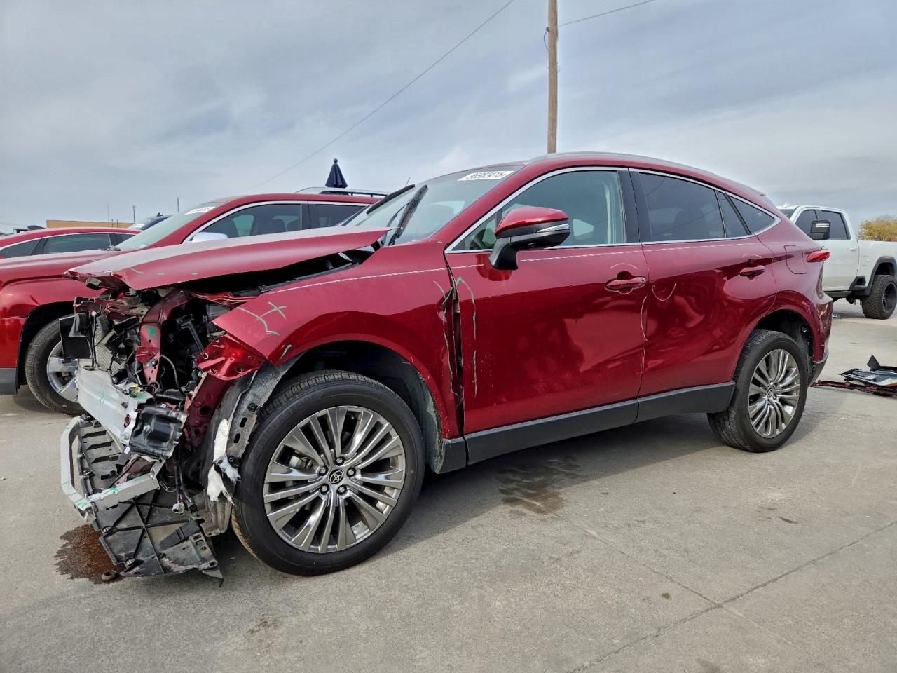 2023 TOYOTA VENZA LE — FRONT END damage — photo 1