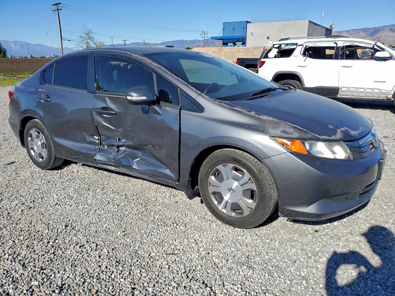 2012 HONDA CIVIC HYBRID L photo 4