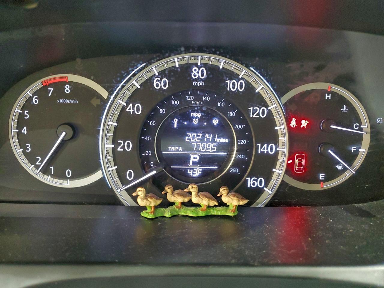 2015 HONDA ACCORD EX photo 9