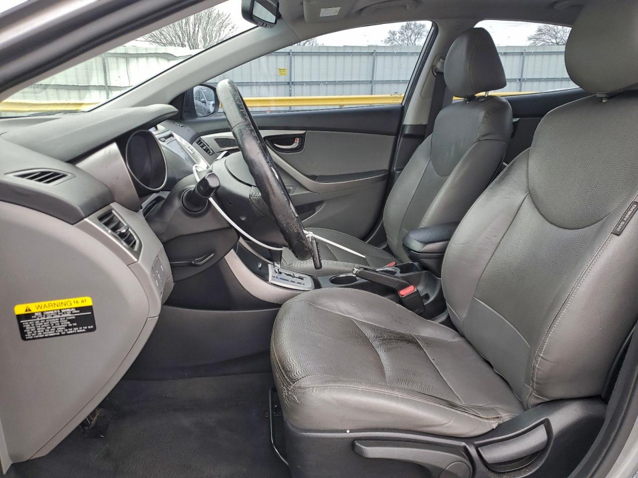 2012 HYUNDAI ELANTRA GLS photo 7