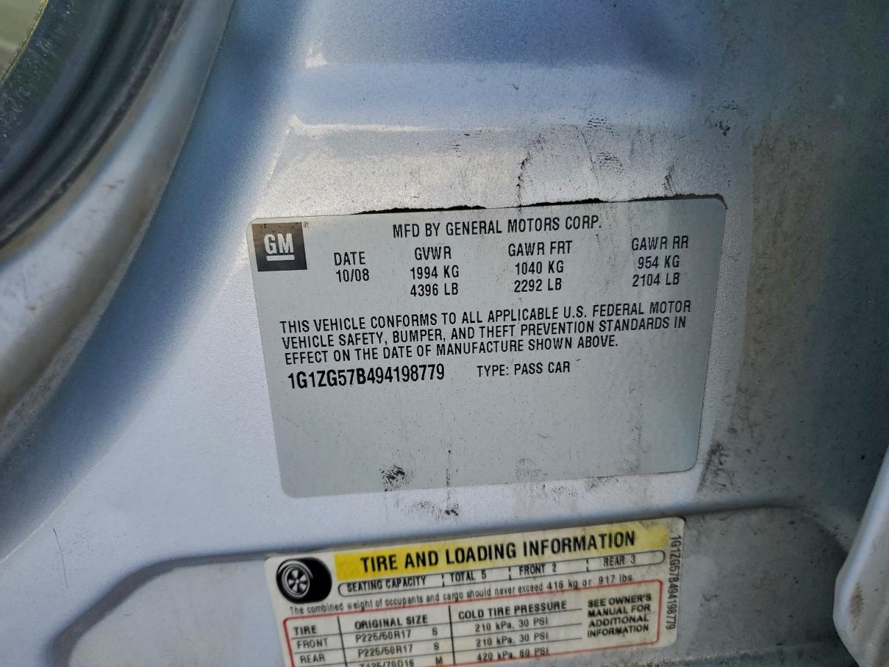 2009 CHEVROLET MALIBU LS photo 13