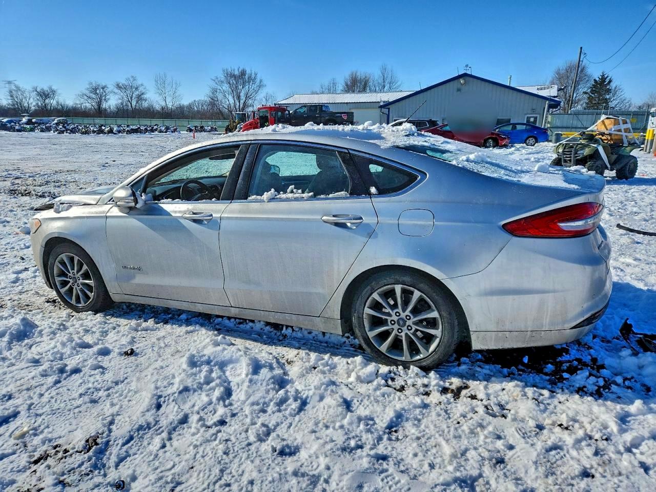 2017 FORD FUSION SE HYBRID photo 3