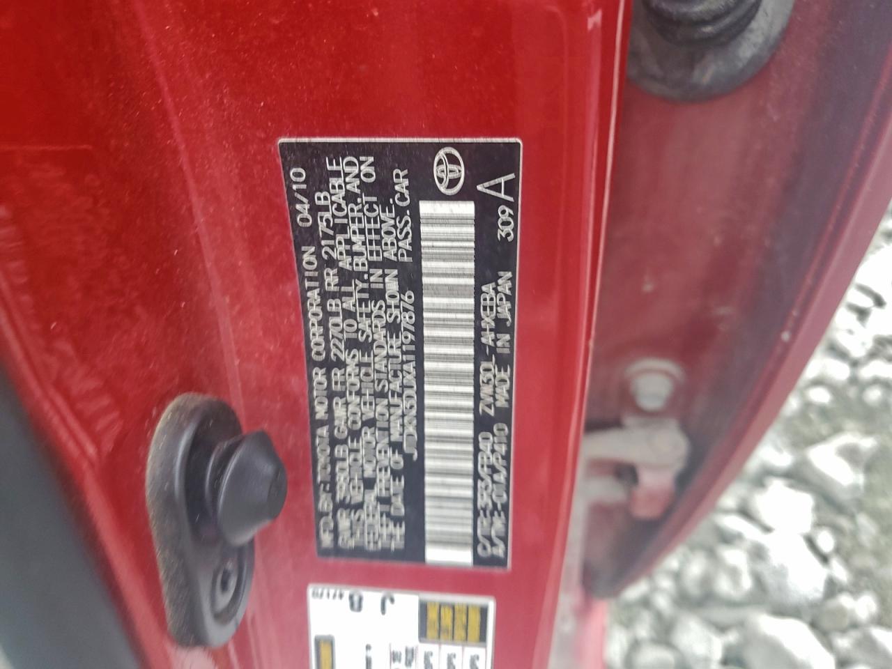 2010 TOYOTA PRIUS photo 12