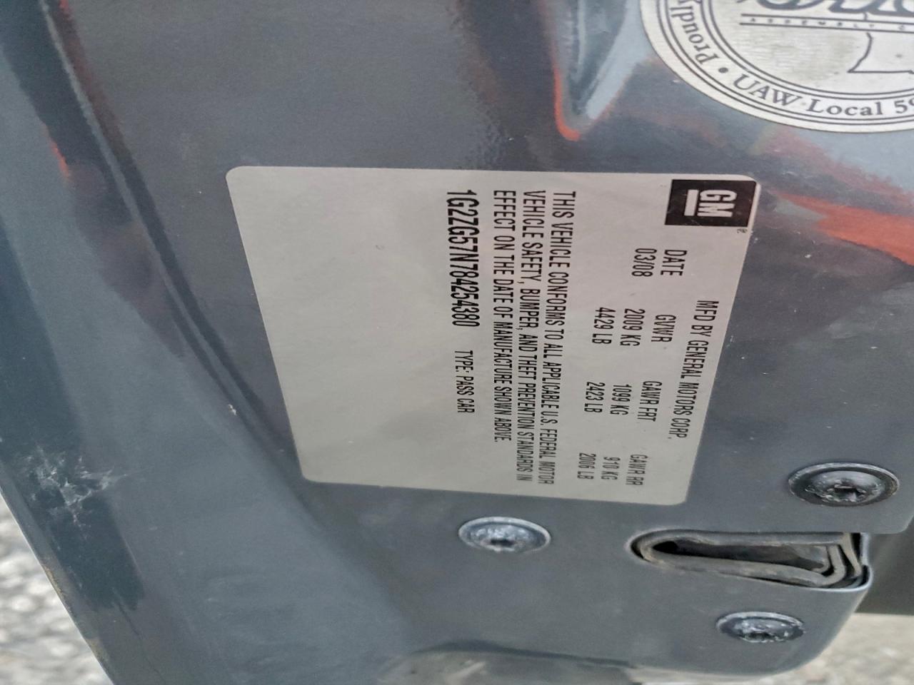 2007 PONTIAC G6 BASE photo 23