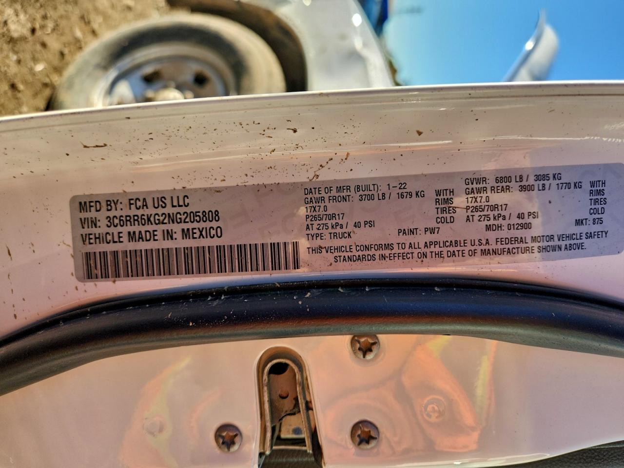 2022 RAM 1500 CLASSIC TRADESMAN photo 23