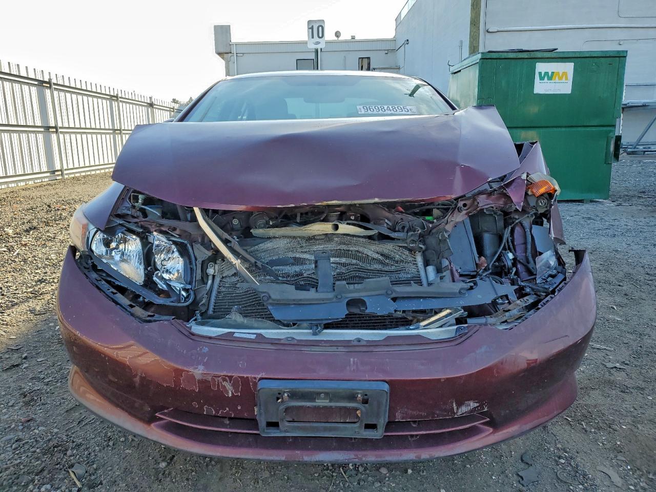 2012 HONDA CIVIC LX photo 5