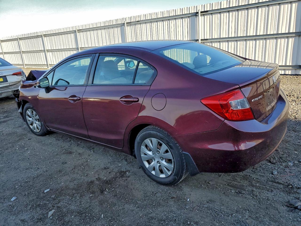 2012 HONDA CIVIC LX photo 2