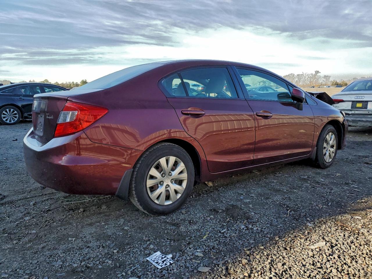 2012 HONDA CIVIC LX photo 3