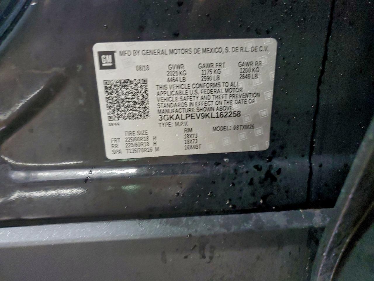2019 GMC TERRAIN SLT photo 12