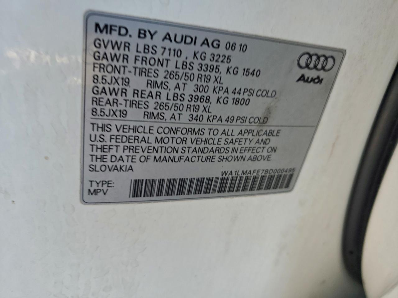 2011 AUDI Q7 PREMIUM PLUS photo 23