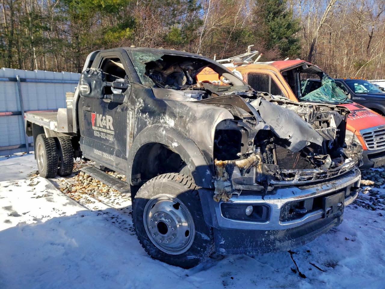 2024 FORD F550 FLATBED TRUCK photo 4