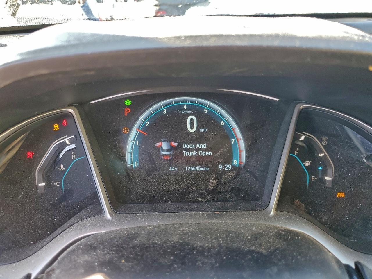 2016 HONDA CIVIC EX photo 9