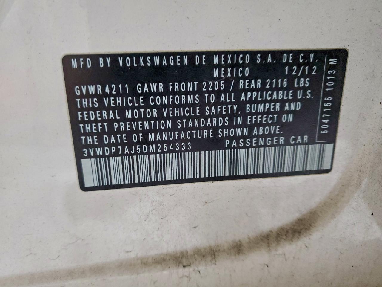 2013 VOLKSWAGEN JETTA SE photo 23