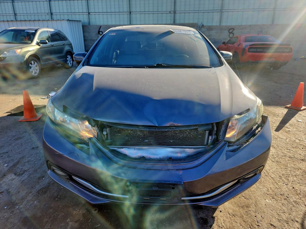 2015 HONDA CIVIC EXL photo 9