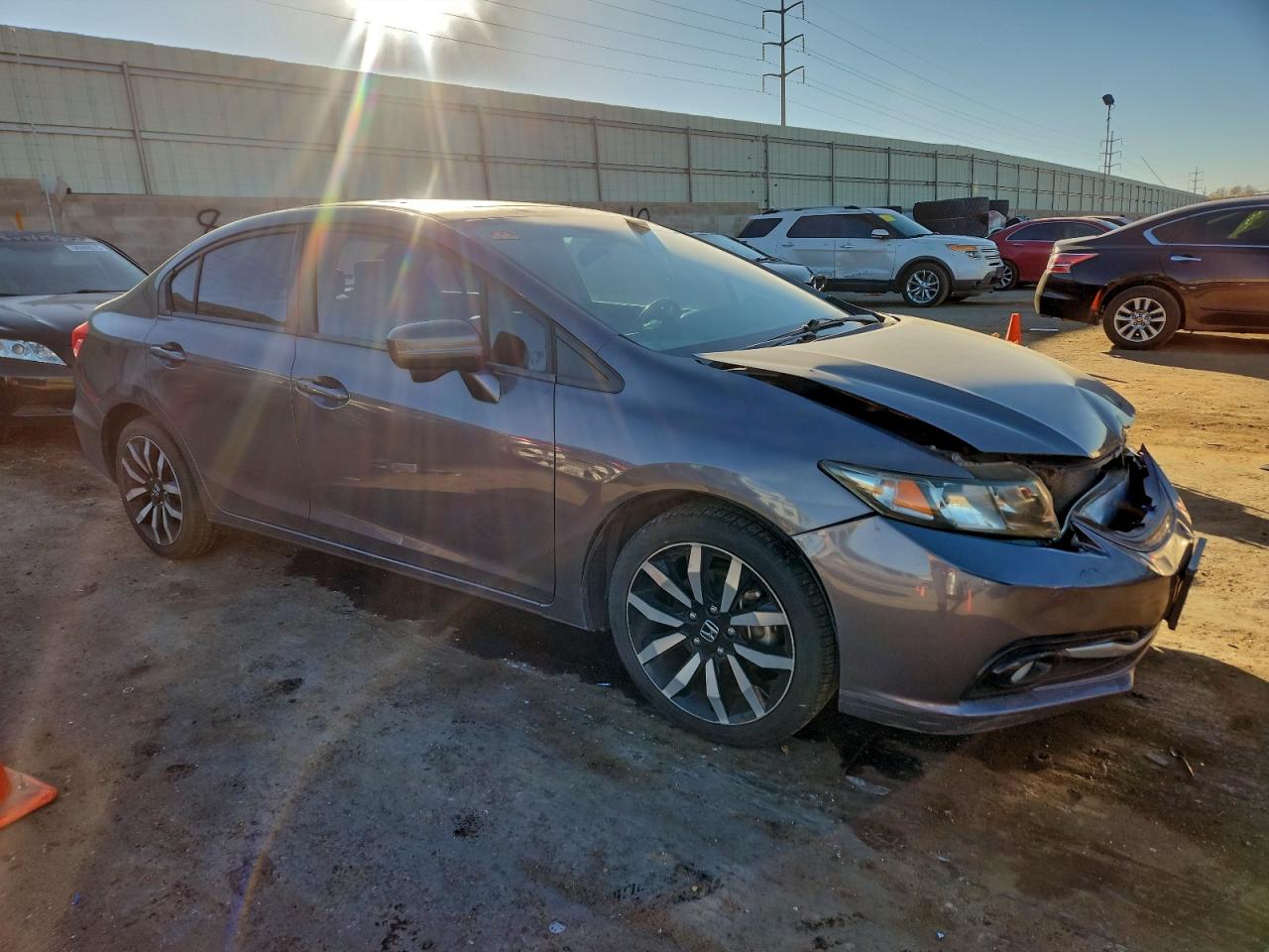 2015 HONDA CIVIC EXL photo 7