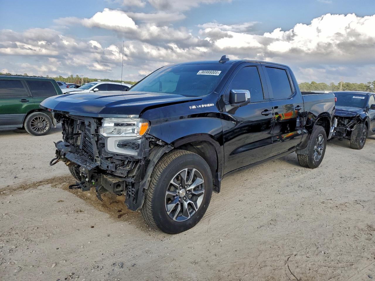 2024 CHEVROLET SILVERADO C1500 LT — FRONT END damage — photo 1