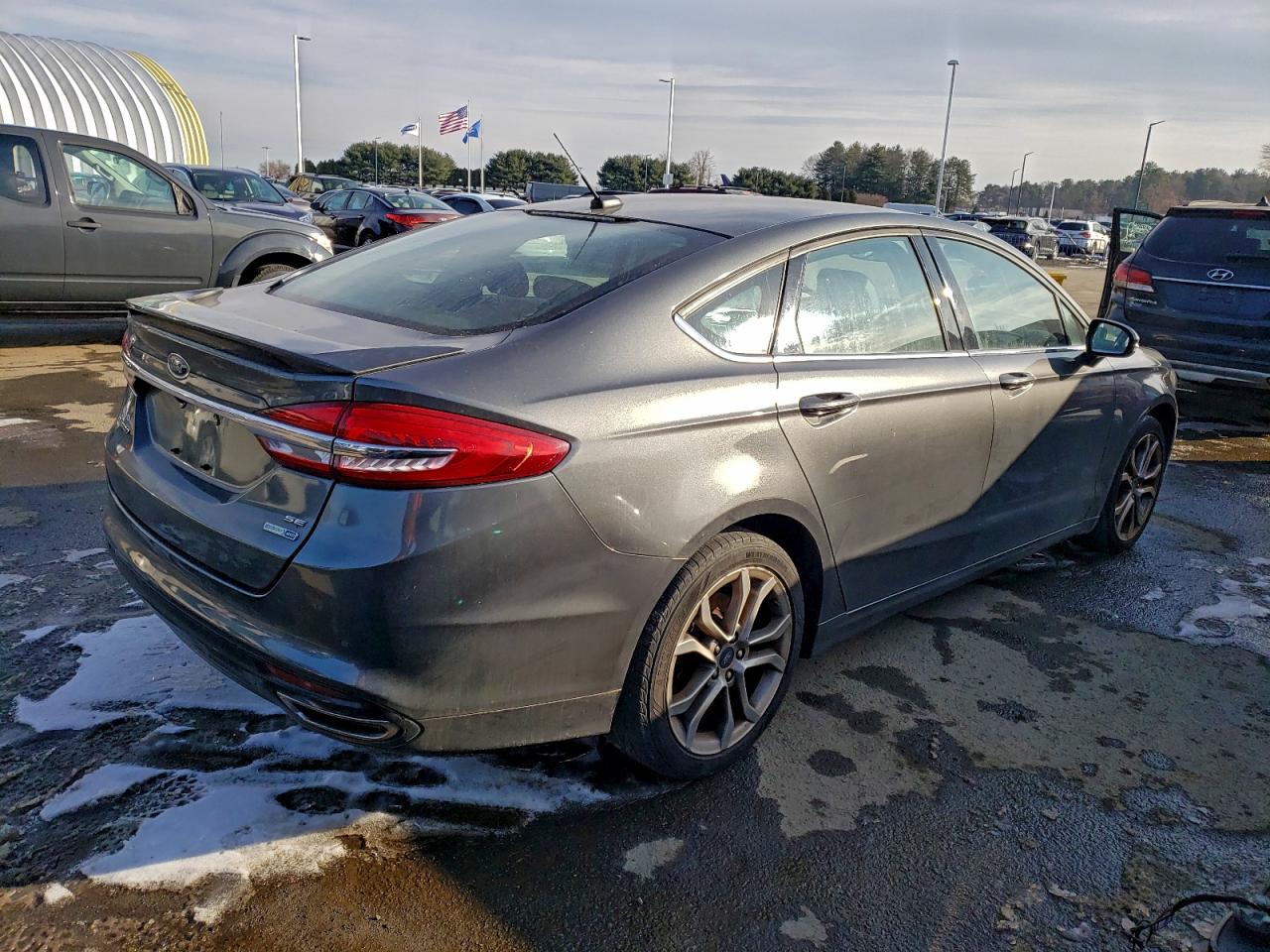 2017 FORD FUSION SE photo 3