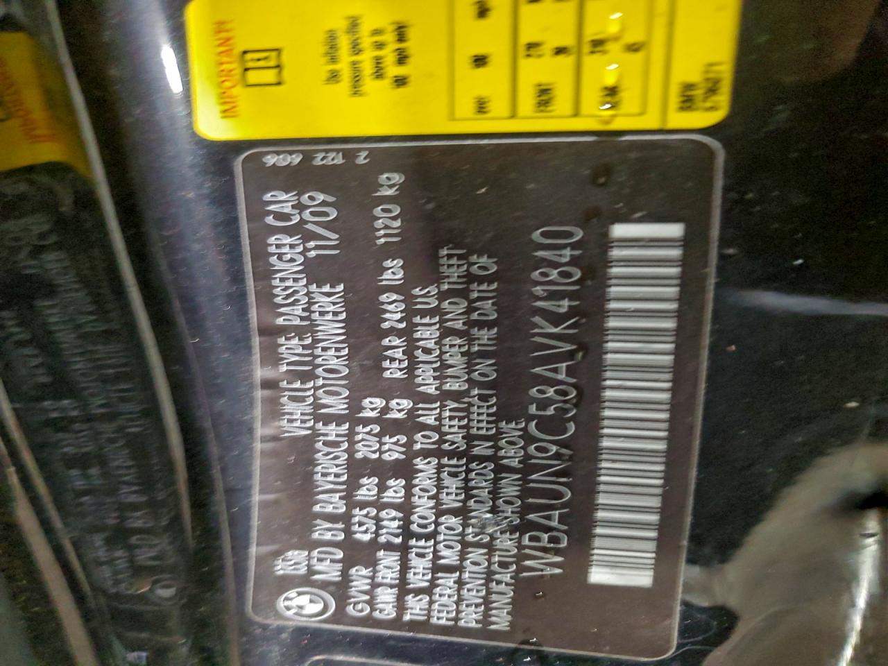 2010 BMW 135 I photo 12