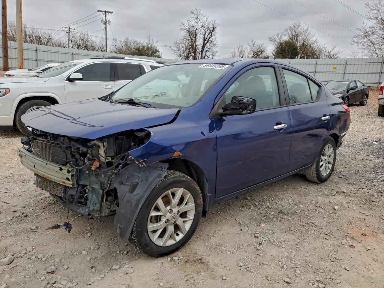 2019 NISSAN VERSA S — FRONT END damage — photo 1
