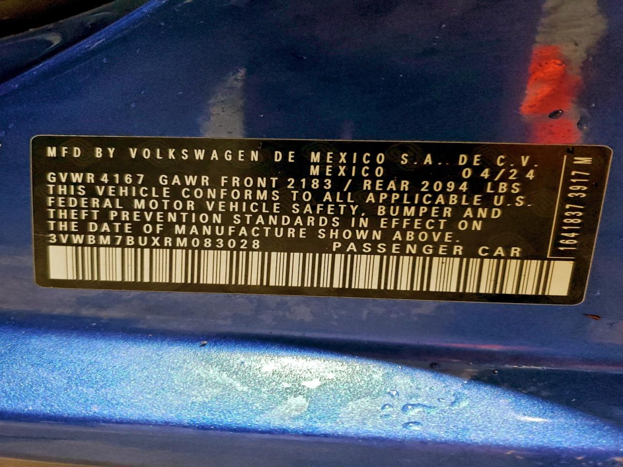 2024 VOLKSWAGEN JETTA SPORT photo 37