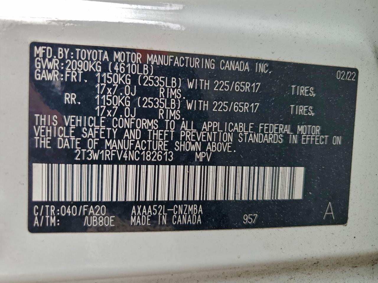 2022 TOYOTA RAV4 XLE photo 37