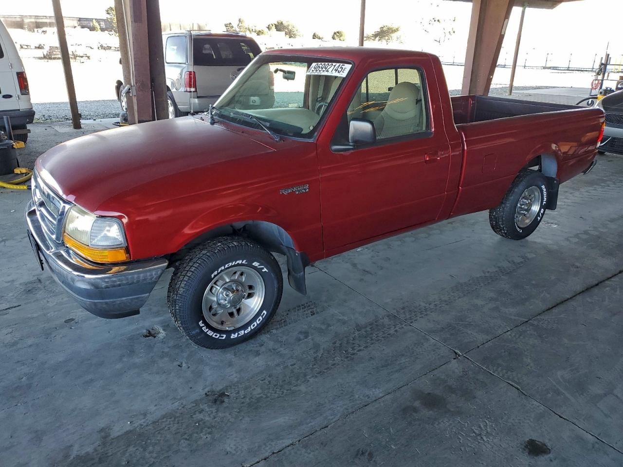 1998 FORD RANGER — FRONT END damage — photo 1